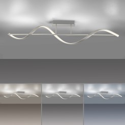 6385-55 Q-SWING LAMPA SUFITOWA SREBRNY