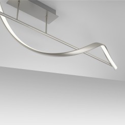 6385-55 Q-SWING LAMPA SUFITOWA SREBRNY