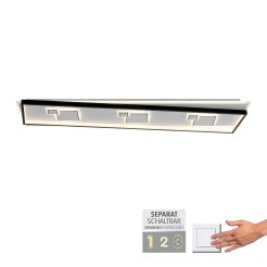 6391-16 MAILAK LAMPA SUFITOWA CZARNY/BIAŁY
