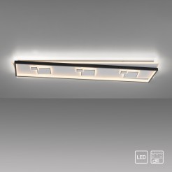 6391-16 MAILAK LAMPA SUFITOWA CZARNY/BIAŁY