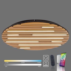 6421-79 Q-AKUSTIK LAMPA SUFITOWA/KINKIET DREWNO