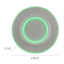 6503-16 Q-KALIA LAMPA SUFITOWA BIAŁY