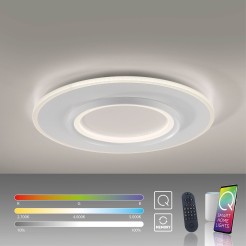 6503-16 Q-KALIA LAMPA SUFITOWA BIAŁY