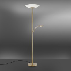 655-60 ALFRED LAMPA PODŁOGOWA MATOWY MOSIĄDZ
