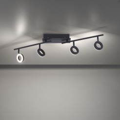 6786-13 SILEDA LAMPA SUFITOWA CZARNY