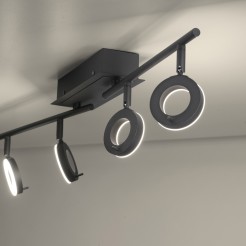 6786-13 SILEDA LAMPA SUFITOWA CZARNY