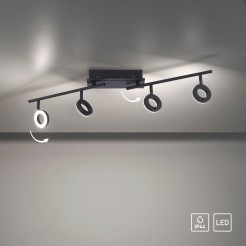 6786-13 SILEDA LAMPA SUFITOWA CZARNY