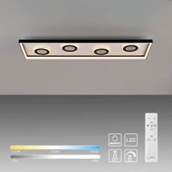 6857-18 DUNE LAMPA SUFITOWA CZARNY