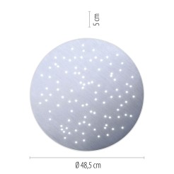 8037-95 Q-NIGHTSKY LAMPA SUFITOWA ALUMINIUM