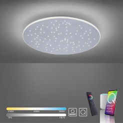 8037-95 Q-NIGHTSKY LAMPA SUFITOWA ALUMINIUM