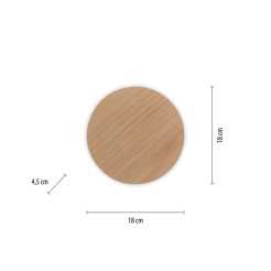 8152-79 AKKU-PUNTUA KINKIET DREWNO