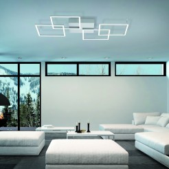 8190-55 INIGO LAMPA SUFITOWA STALOWY
