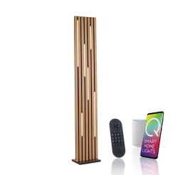 822-79 Q-AKUSTIK LAMPA PODŁOGOWA DREWNO