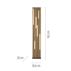 822-79 Q-AKUSTIK LAMPA PODŁOGOWA DREWNO