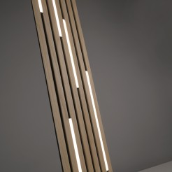 822-79 Q-AKUSTIK LAMPA PODŁOGOWA DREWNO