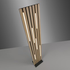 822-79 Q-AKUSTIK LAMPA PODŁOGOWA DREWNO