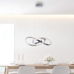 8221-17 TANJA LAMPA WISZĄCA CHROM