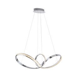 8222-17 TANJA LAMPA WISZĄCA CHROM