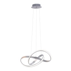 8291-55 MELINDA LAMPA WISZĄCA STALOWY