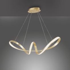 8292-12 MELINDA LAMPA WISZĄCA ZŁOTY