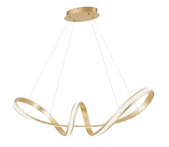 8292-12 MELINDA LAMPA WISZĄCA ZŁOTY