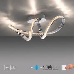 8321-17 TANJA LAMPA SUFITOWA CHROM