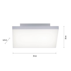 8490-16 FRAMELESS LAMPA SUFITOWA BIAŁY