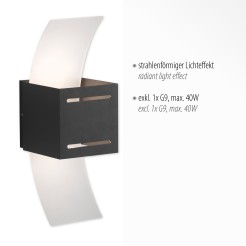 9007-13 ORMA KINKIET ANTRACYT