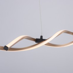 9142-18 POLIA LAMPA WISZĄCA CZARNY/ZŁOTY
