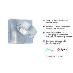9185-55 Q-MIA KINKIET ALUMINIUM