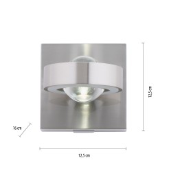 9185-55 Q-MIA KINKIET ALUMINIUM