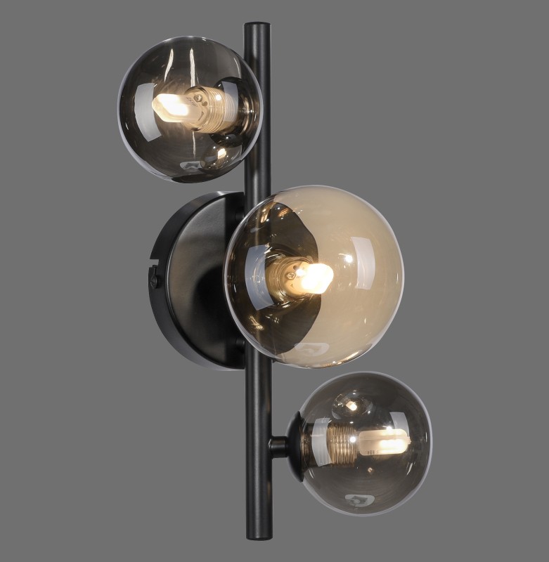 9583-18 LAMPA WISZĄCA POPSICLE SMOKY/BURSZTYN