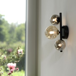 9583-18 LAMPA WISZĄCA POPSICLE SMOKY/BURSZTYN