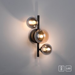 9583-18 LAMPA WISZĄCA POPSICLE SMOKY/BURSZTYN