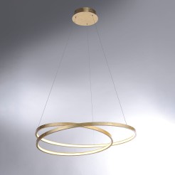 2474-12 ROMAN LAMPA WISZĄCA ZŁOTY