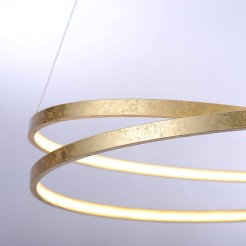 2474-12 ROMAN LAMPA WISZĄCA ZŁOTY
