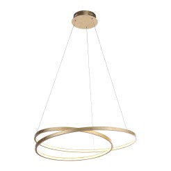 2474-12 ROMAN LAMPA WISZĄCA ZŁOTY