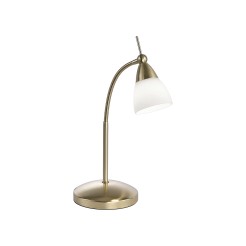 4001-60 PINO LAMPA STOŁOWA MATOWY MOSIĄDZ