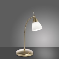 4001-60 PINO LAMPA STOŁOWA MATOWY MOSIĄDZ
