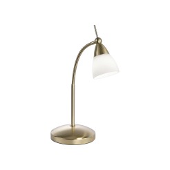 4001-60 PINO LAMPA STOŁOWA MATOWY MOSIĄDZ