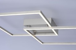 6429-55 Q-INIGO LAMPA SUFITOWA STALOWY