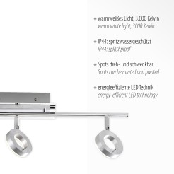6785-96 SILEDA LAMPA SUFITOWA ALUMINIUM