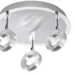 6788-96 SILEDA LAMPA SUFITOWA ALUMINIUM