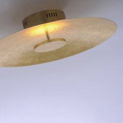8132-12 PLATE LAMPA SUFITOWA ZŁOTY