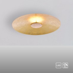 8132-12 PLATE LAMPA SUFITOWA ZŁOTY
