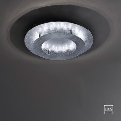 9620-21 NEVIS LAMPA SUFITOWA SREBRNY