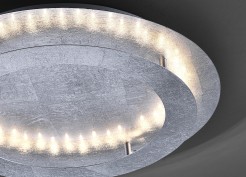 9621-21 NEVIS LAMPA SUFITOWA SREBRNY