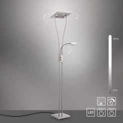 11776-55  HELIA LAMPA PODŁOGOWA STALOWY