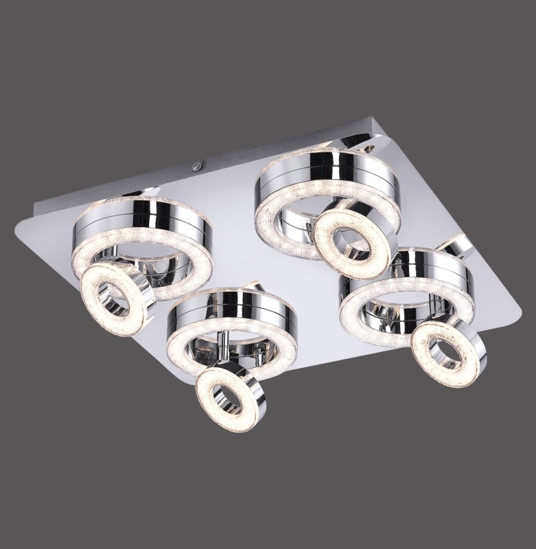 14522-17 TIM LAMPA SUFITOWA CHROM