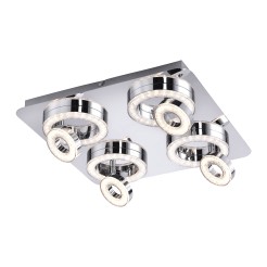 14522-17 TIM LAMPA SUFITOWA CHROM
